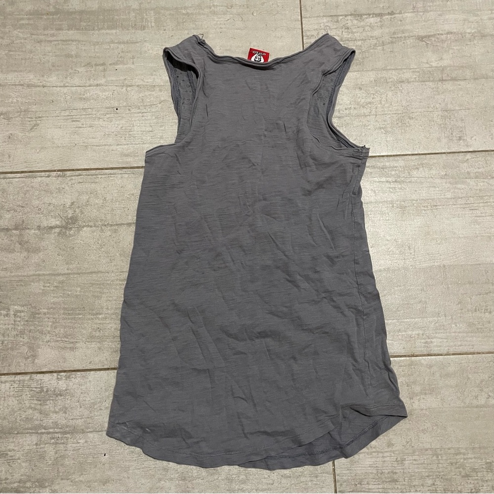 Gray Betty Boop Graphic Tank Top - Picture 3 of 5